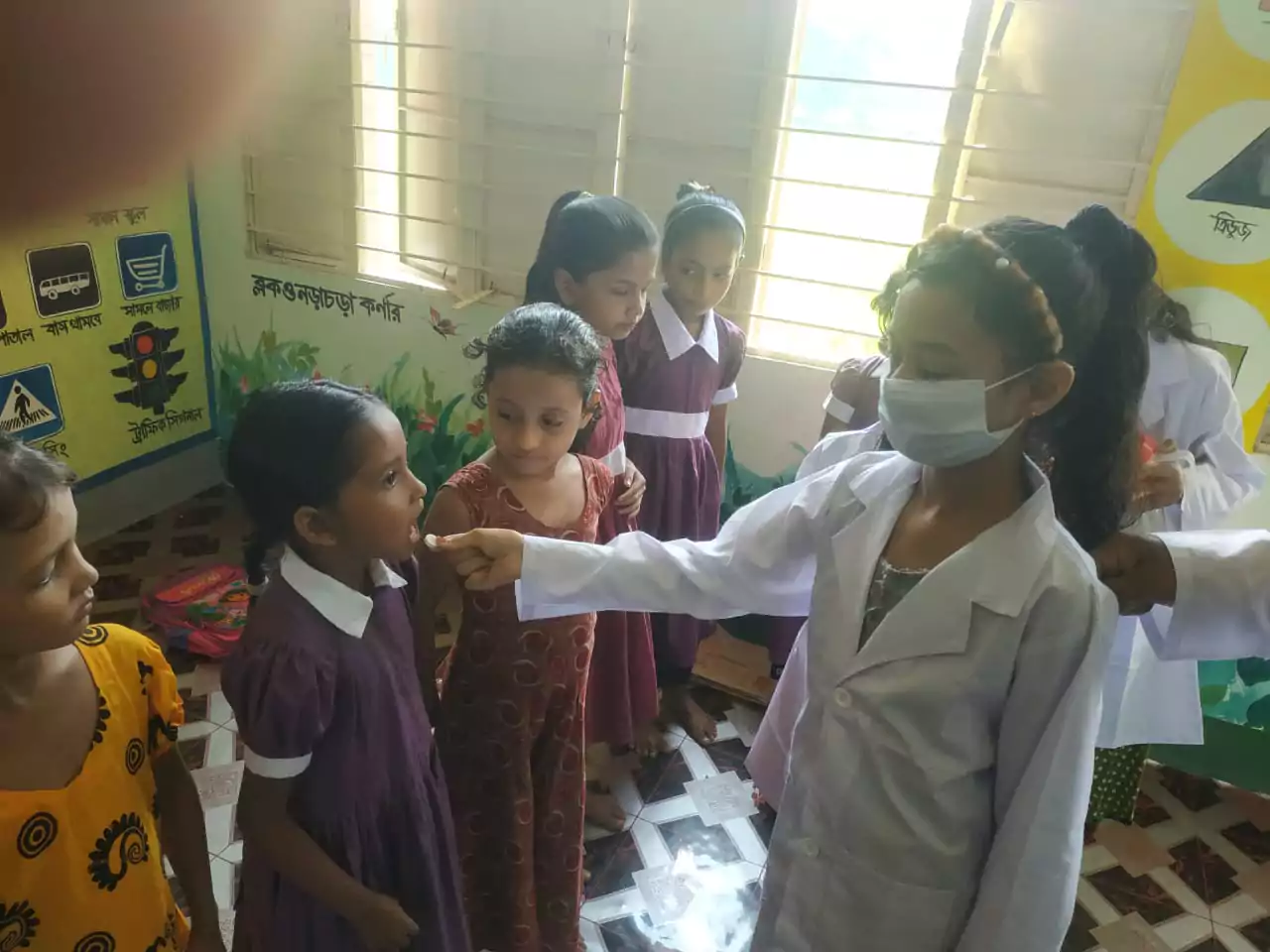 করুণা ভাইরাস নিয়ে শতর্ক থাকার প্রশিক্ষণ